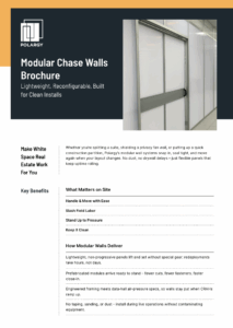 Image of Modular Chase Walls Brochure
