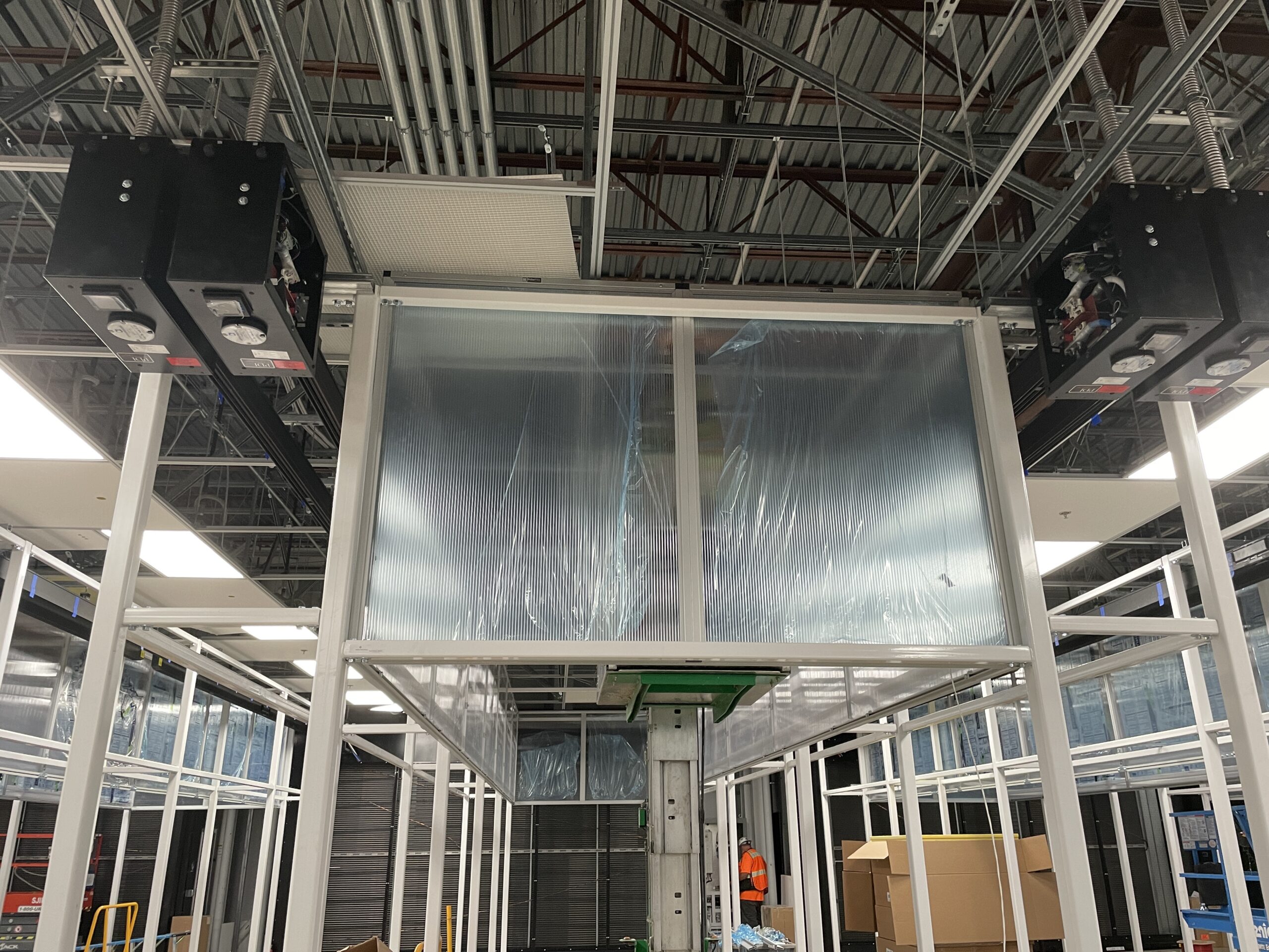 Polargy white space infrastructure supporting high-density data center cooling